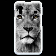 Coque Samsung ACE S5830 Lion les yeux dans les yeux
