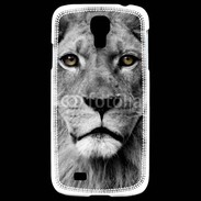 Coque Samsung Galaxy S4 Lion les yeux dans les yeux