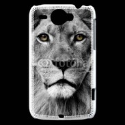Coque HTC Wildfire G8 Lion les yeux dans les yeux