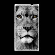 Coque Nokia Lumia 520 Lion les yeux dans les yeux