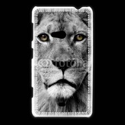 Coque Nokia Lumia 625 Lion les yeux dans les yeux