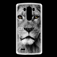 Coque LG G3 Lion les yeux dans les yeux