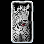 Coque Samsung ACE S5830 Léopard en noir et blanc 550