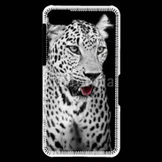 Coque Blackberry Z10 Léopard en noir et blanc 550