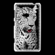 Coque Nokia Lumia 625 Léopard en noir et blanc 550