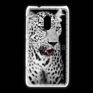 Coque Nokia Lumia 620 Léopard en noir et blanc 550