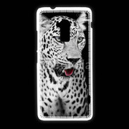 Coque HTC One Max Léopard en noir et blanc 550