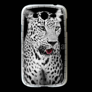 Coque Samsung Galaxy Grand Léopard en noir et blanc 550