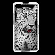 Coque Blackberry Z30 Léopard en noir et blanc 550