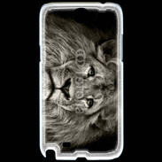 Coque Samsung Galaxy Note 2 Portrait du roi de la savane 500