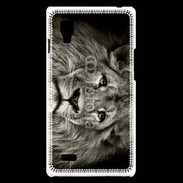Coque LG Optimus L9 Portrait du roi de la savane 500