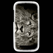 Coque HTC One SV Portrait du roi de la savane 500