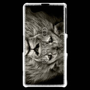 Coque Sony Xperia Z1 Compact Portrait du roi de la savane 500