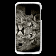 Coque Samsung Galaxy S5 Mini Portrait du roi de la savane 500