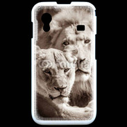 Coque Samsung ACE S5830 Couple de lion et lionne 500