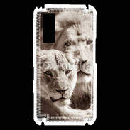 Coque Samsung Player One Couple de lion et lionne 500