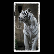 Coque LG Optimus L9 Tigre blanc 800