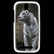 Coque HTC One SV Tigre blanc 800