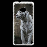 Coque HTC One Tigre blanc 800