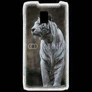 Coque LG P990 Tigre blanc 800