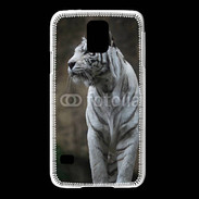 Coque Samsung Galaxy S5 Tigre blanc 800