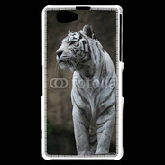 Coque Sony Xperia Z1 Compact Tigre blanc 800