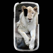 Coque Samsung Galaxy S3 Mini Lionne albinos 100
