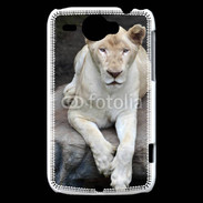 Coque HTC Wildfire G8 Lionne albinos 100