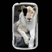 Coque Samsung Galaxy Trend Lionne albinos 100