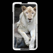 Coque Blackberry Z30 Lionne albinos 100