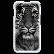 Coque Samsung ACE S5830 Tigre les yeux dans les yeux