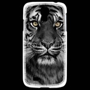 Coque Samsung Galaxy S4 Tigre les yeux dans les yeux