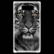 Coque LG Optimus L7 Tigre les yeux dans les yeux