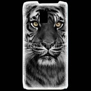 Coque LG P990 Tigre les yeux dans les yeux