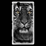 Coque Sony Xperia T2 Ultra Tigre les yeux dans les yeux