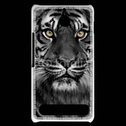 Coque Sony Xperia E1 Tigre les yeux dans les yeux