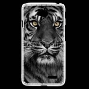 Coque LG L70 Tigre les yeux dans les yeux