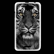 Coque HTC Desire 516 Tigre les yeux dans les yeux