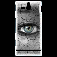 Coque Sony Xperia U Oeil et terre sèche