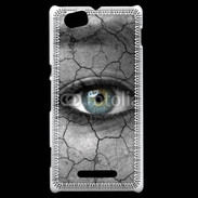 Coque Sony Xperia M Oeil et terre sèche