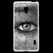 Coque LG F6 Oeil et terre sèche
