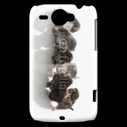Coque HTC Wildfire G8 Petit chat en folie 500
