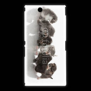 Coque Sony Xpéria Z Ultra Petit chat en folie 500