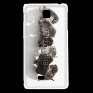 Coque LG F5 Petit chat en folie 500