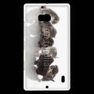 Coque Nokia Lumia 930 Petit chat en folie 500