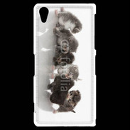 Coque Sony Xperia Z2 Petit chat en folie 500