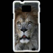 Coque Samsung Galaxy S2 Regard de Lion 900