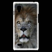 Coque LG Optimus L9 Regard de Lion 900