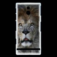 Coque Sony Xperia P Regard de Lion 900