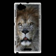 Coque Sony Xperia L Regard de Lion 900